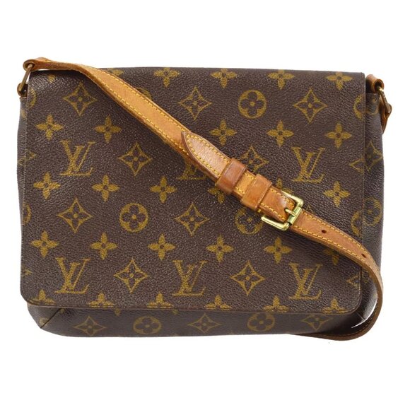 LOUIS VUITTON MONOGRAM MUSETTE TANGO SHORT SHOULDER BAG - Picture 1 of 9